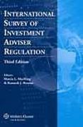 Cover of International Survey of Investment Adviser Regulation