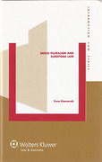 Cover of Media Pluralism and European Law