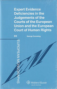 Cover of Expert Evidence Deficiencies in the Judgements of the Courts of the European Union and the European Court of Human Rights