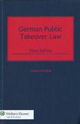 Cover of German Public Takeover Law