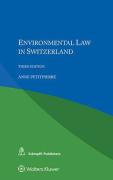 Cover of Environmental Law in Switzerland