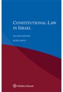Cover of Constitutional Law of Israel