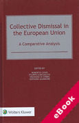Cover of Collective Dismissal in the European Union: A Comparative Analysis (eBook)