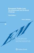 Cover of European Public Law: The Achievement and the Brexit Challenge (eBook)