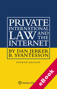 Cover of Private International Law and the Internet (eBook)