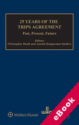 Cover of Twenty-Five Years of the TRIPS Agreement (eBook)