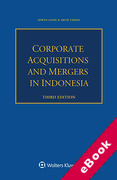 Cover of Corporate Acquisitions and Mergers in Indonesia (eBook)