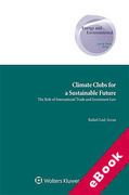 Cover of Climate Clubs for a Sustainable Future: The Role of International Trade (eBook)