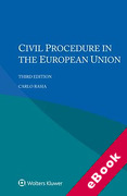 Cover of Civil Procedure in the European Union (eBook)