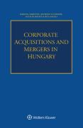 Cover of Corporate Acquisitions and Mergers in Hungary