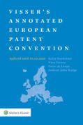 Cover of Visser's Annotated European Patent Convention updated to 01.03.2024