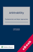 Cover of Arbitrability: Fundamentals and Major Approaches (eBook)