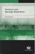 Cover of Pensions and Marriage Breakdown