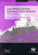 Cover of Coal Mining and Brine Subsidence Claim Searches: Directory and Guidance 6th ed