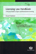 Cover of Licensing Law Handbook: A Practical Guide to Liquor and Entertainment Licensing