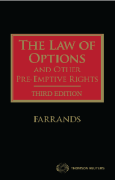 Cover of The Law of Options and Other Pre-Emptive Rights