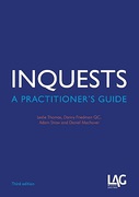 Cover of Inquests: A Practitioner's Guide