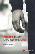 Cover of Crimes That Shaped the Law