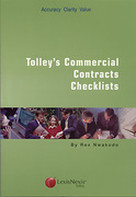 Cover of Tolley's Commercial Contracts Checklists