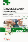 Cover of Tolley's Employment Tax Planning 2012-13