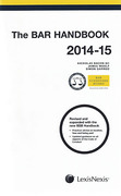 Cover of The Bar Handbook 2014-2015
