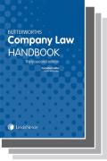 Cover of Two Volume Set: Butterworths Company Law Handbook 2018 & Tolley's Company Secretary's Handbook 28th edition