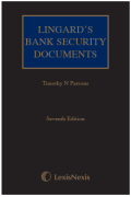Cover of Lingard's Bank Security Documents