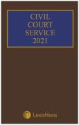 Cover of Civil Court Service 2021 (The Brown Book)
