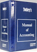 Cover of Tolley's Manual of Accounting Looseleaf