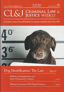 Cover of Criminal Law and Justice Weekly + Justice of the Peace Reports: Print Only