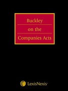 Cover of Buckley on the Companies Acts Looseleaf