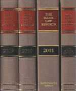 Cover of The Manx Law Reports - Bound Volumes Reissue