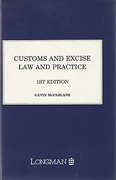 Cover of Customs and Excise Law and Practice