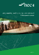 Cover of NEC4: Engineering and Construction Contract Option F: management contract
