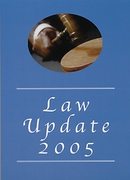 Cover of Old Bailey Press: Law Update 2005