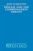 Cover of Disease and the Compensation Debate
