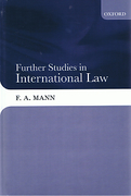 Cover of Further Studies in International Law