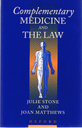 Cover of Complementary Medicine and the Law