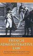 Cover of French Administrative Law