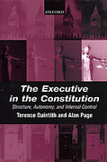 Cover of The Executive in the Constitution