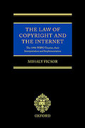 Cover of The Law of Copyright and the Internet: The 1996 WIPO Treaties, their Interpretation and Implementation