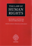 Cover of Law of Human Rights 1st ed with 2nd Supplement