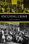 Cover of Excusing Crime
