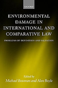 Cover of Environmental Damage in International and Comparative Law