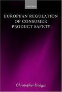 Cover of European Regulation of Consumer Product Safety