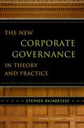 Cover of The New Corporate Governance in Theory and Practice