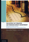 Cover of The Effect of Treaties on Foreign Direct Investment: Bilateral Investment Treaties, Double Taxation Treaties and Investment Flows