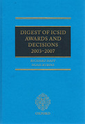 Cover of Digest of ICSID Awards and Decisions: 2003-2007