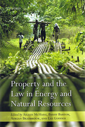 Cover of Property and the Law in Energy and Natural Resources