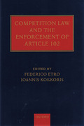 Cover of Competition Law and the Enforcement of Article 102